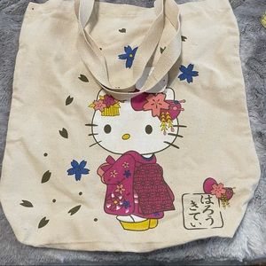 Hello Kitty Canvas Tote